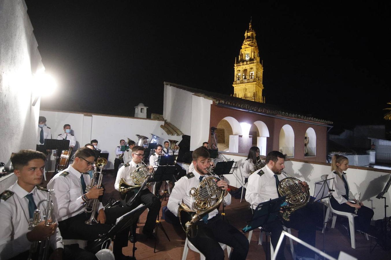 Los conciertos de bandas de Córdoba en azoteas por la Virgen de la Fuensanta, en imágenes