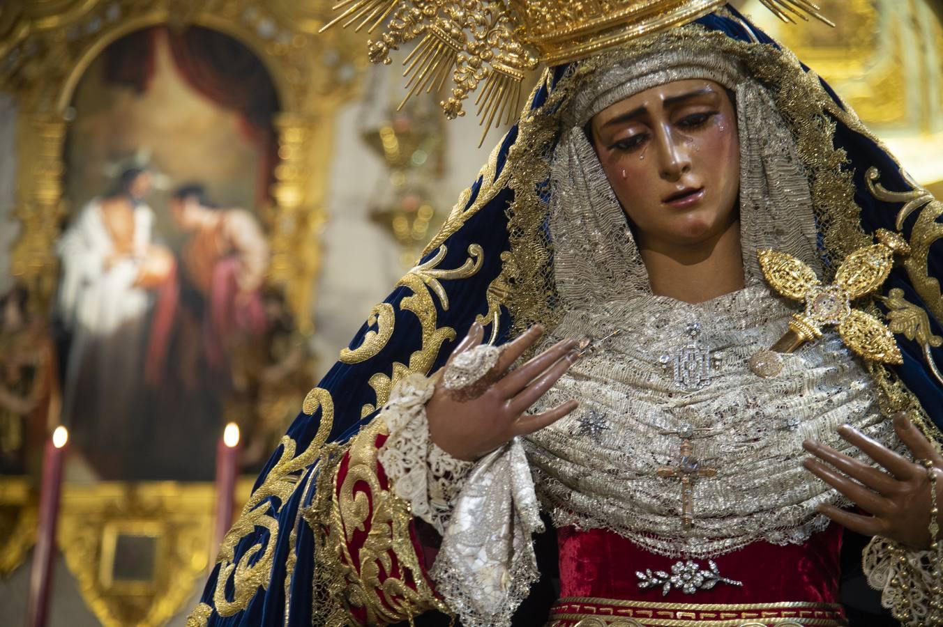 La Virgen de las Angustias de los Gitanos, en el día de la Natividad