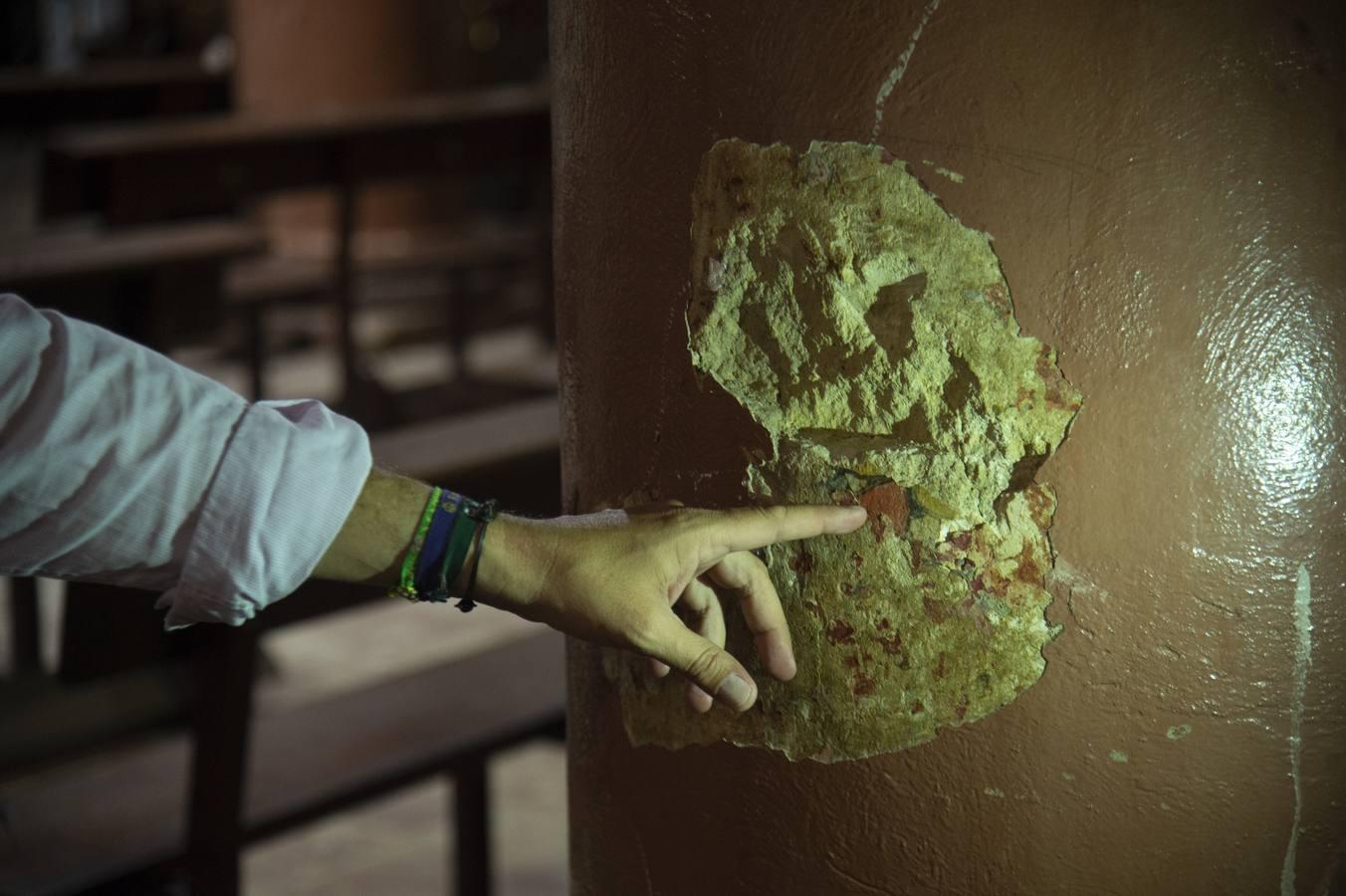 Las últimas imágenes antes de la restauración de la iglesia de Santiago