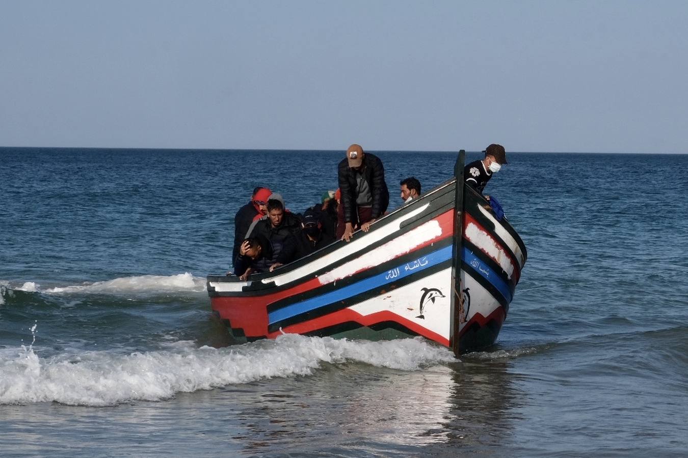 Llegan cuatro pateras a la costa de Cádiz