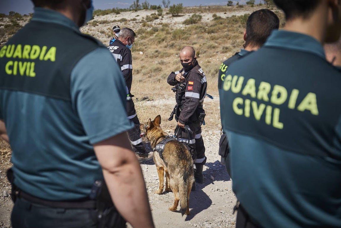 La búsqueda de la joven cordobesa Maite Cantarero, en imágenes