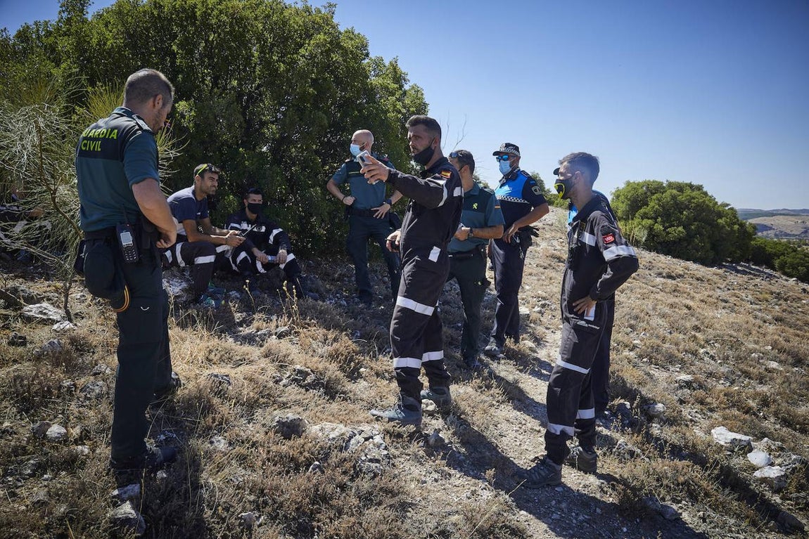 La búsqueda de la joven cordobesa Maite Cantarero, en imágenes