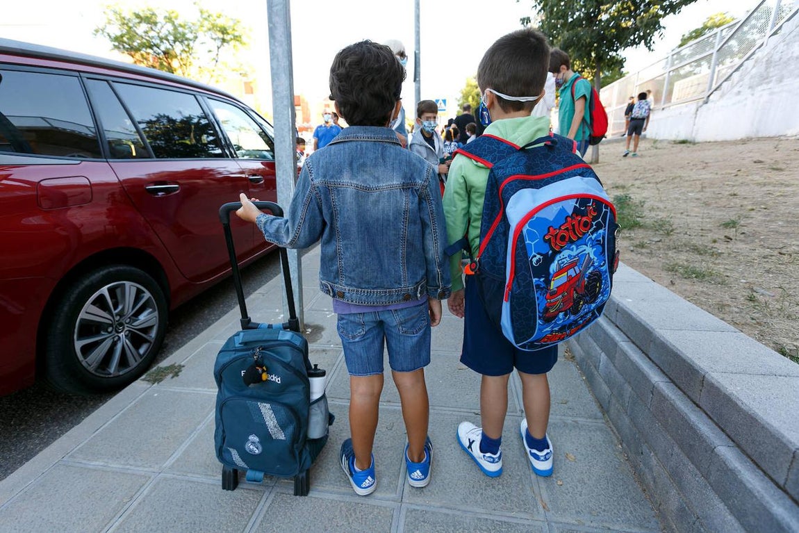 La vuelta al cole en Toledo, en imágenes