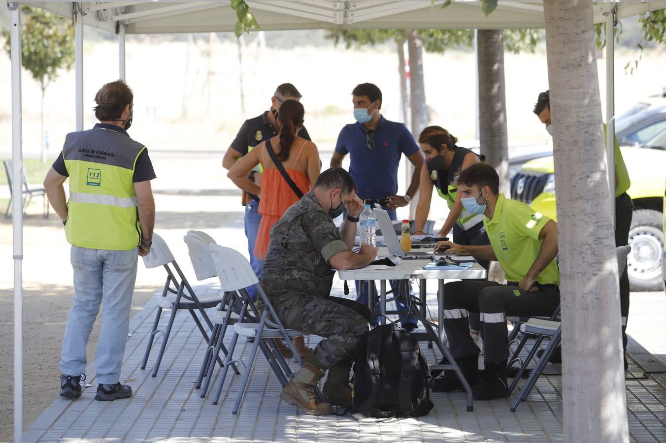 En imágenes, la búsqueda de José Morilla en Córdoba se orienta hacia la zona oeste