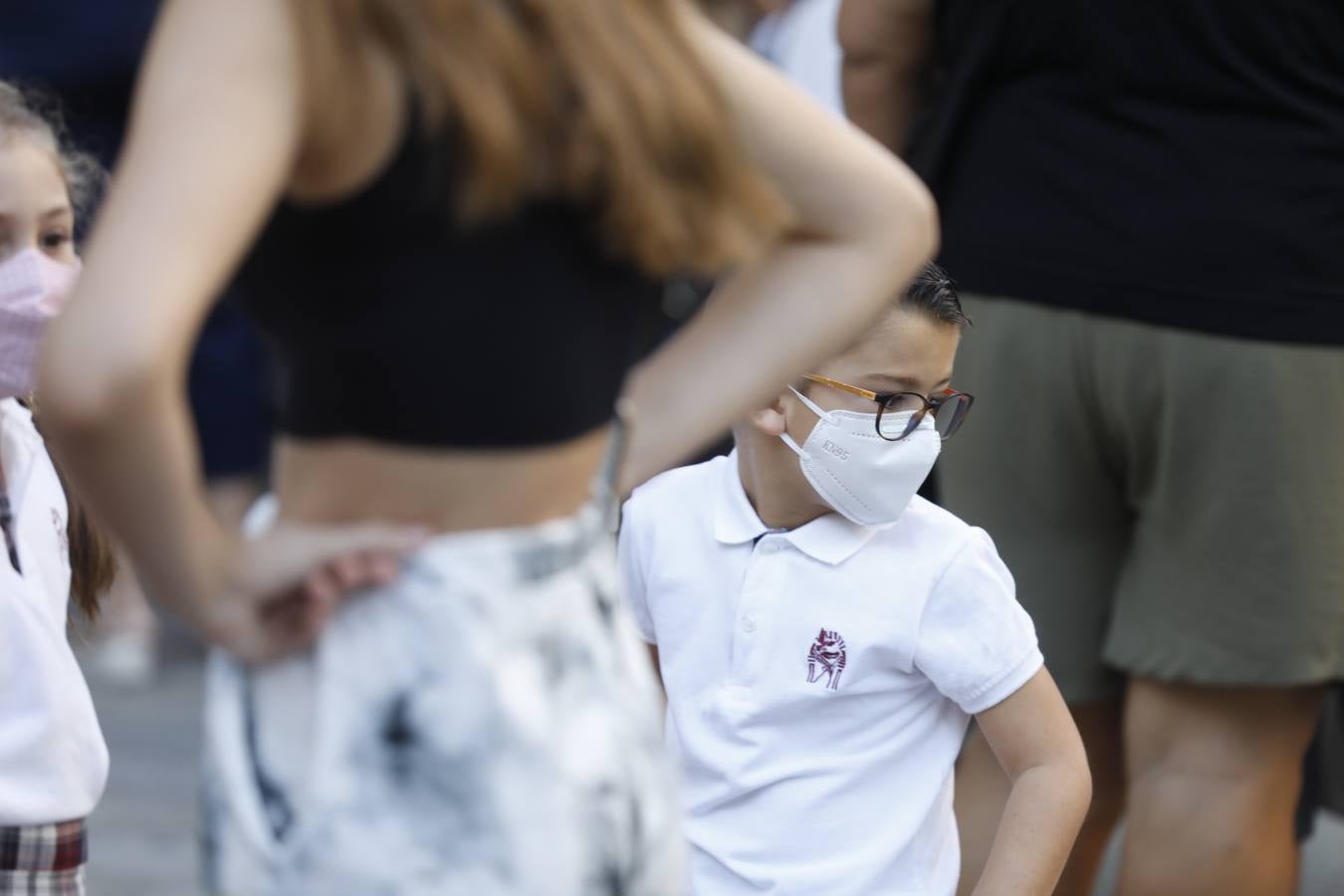 En imágenes, así ha sido la vuelta al colegio en Córdoba (I)