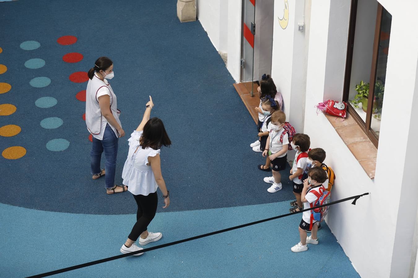 En imágenes, así ha sido la vuelta al colegio en Córdoba (I)