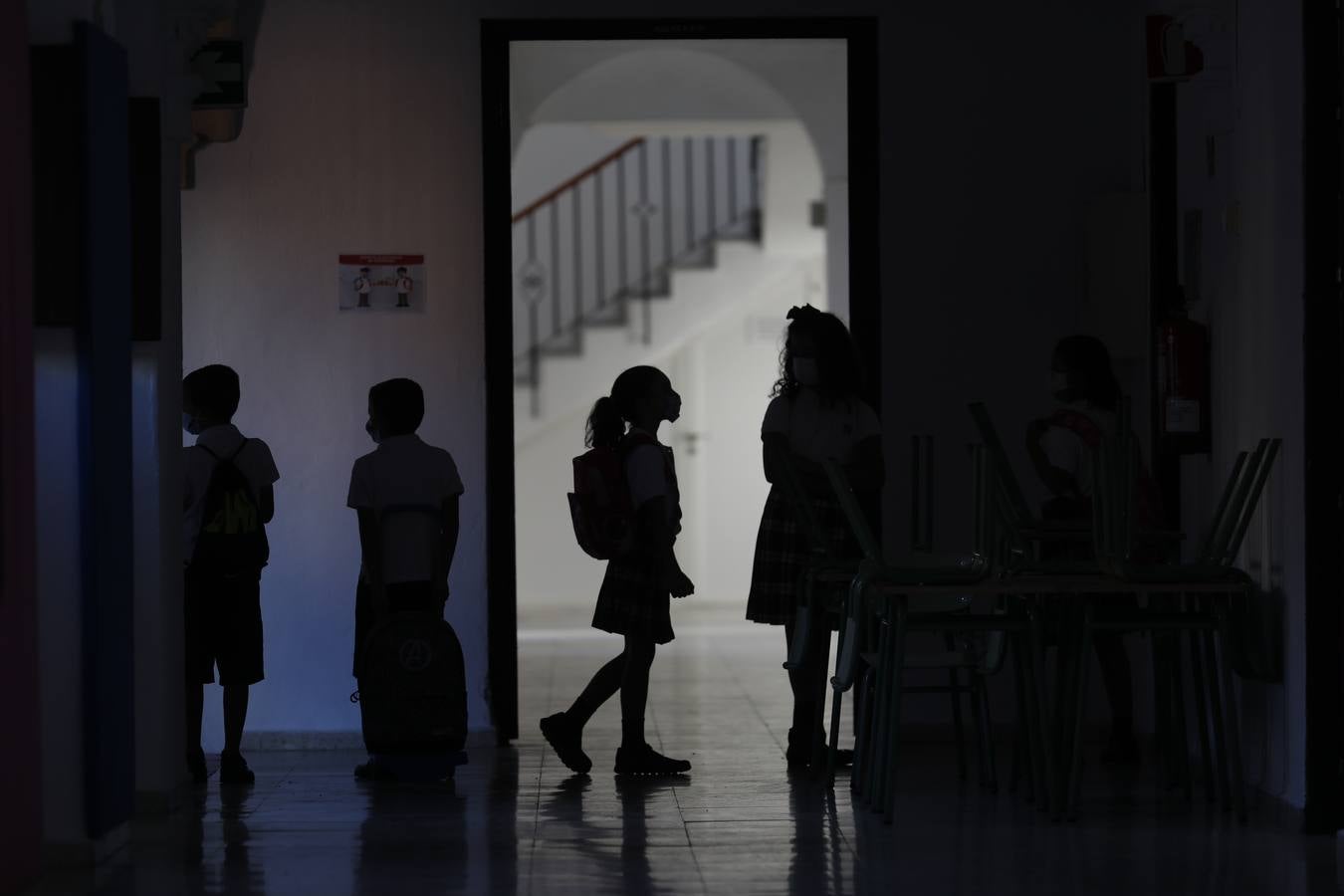 En imágenes, así ha sido la vuelta al colegio en Córdoba (I)