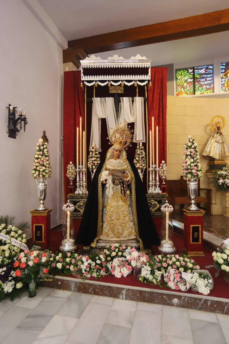 La Soledad de Córdoba en su primer día en Guadalupe, en imágenes