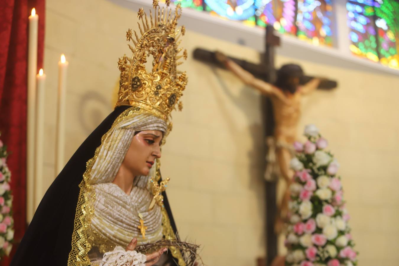 La Soledad de Córdoba en su primer día en Guadalupe, en imágenes