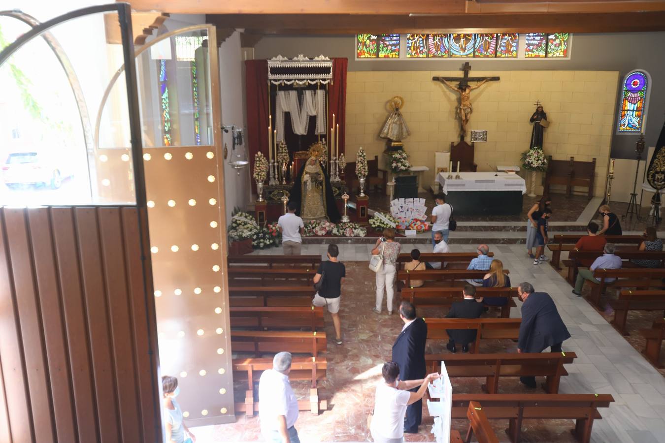 La Soledad de Córdoba en su primer día en Guadalupe, en imágenes