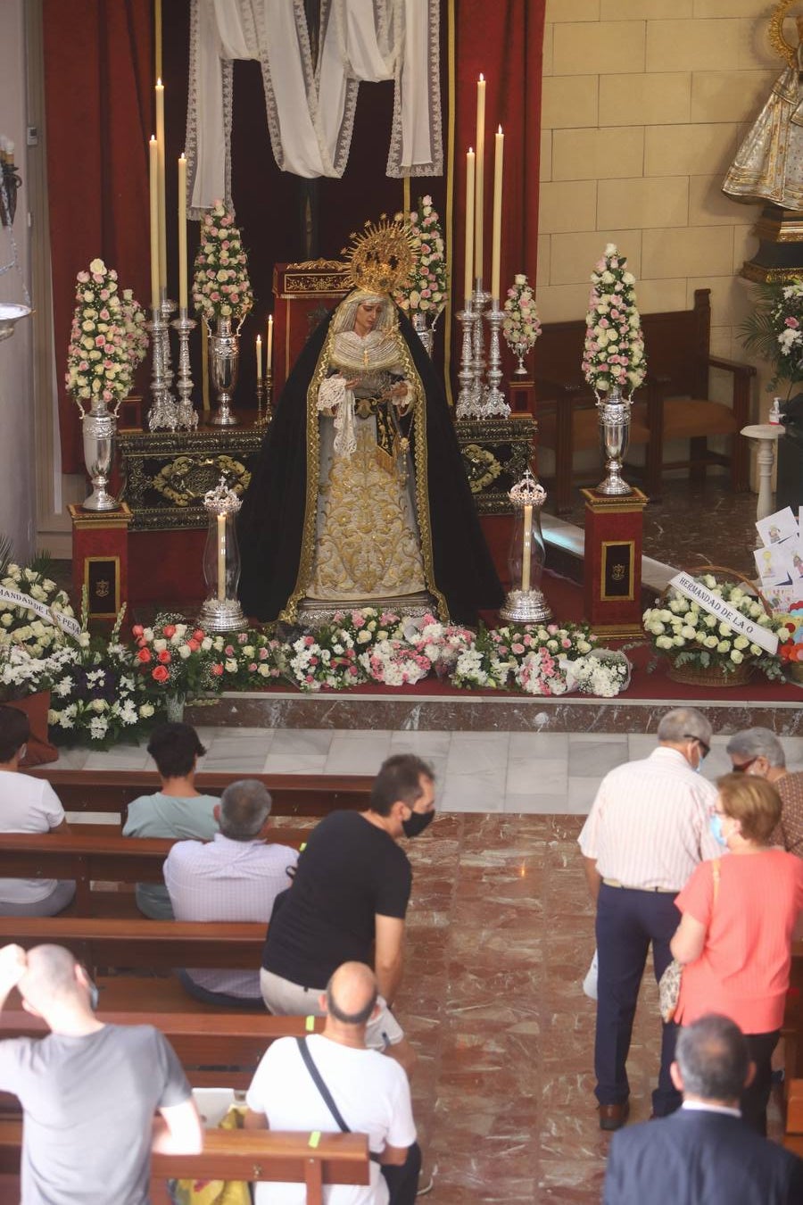 La Soledad de Córdoba en su primer día en Guadalupe, en imágenes