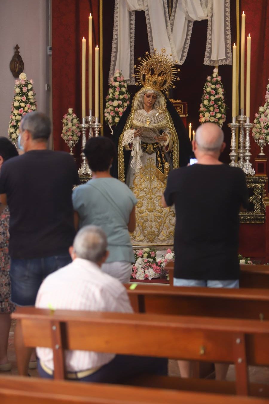 La Soledad de Córdoba en su primer día en Guadalupe, en imágenes