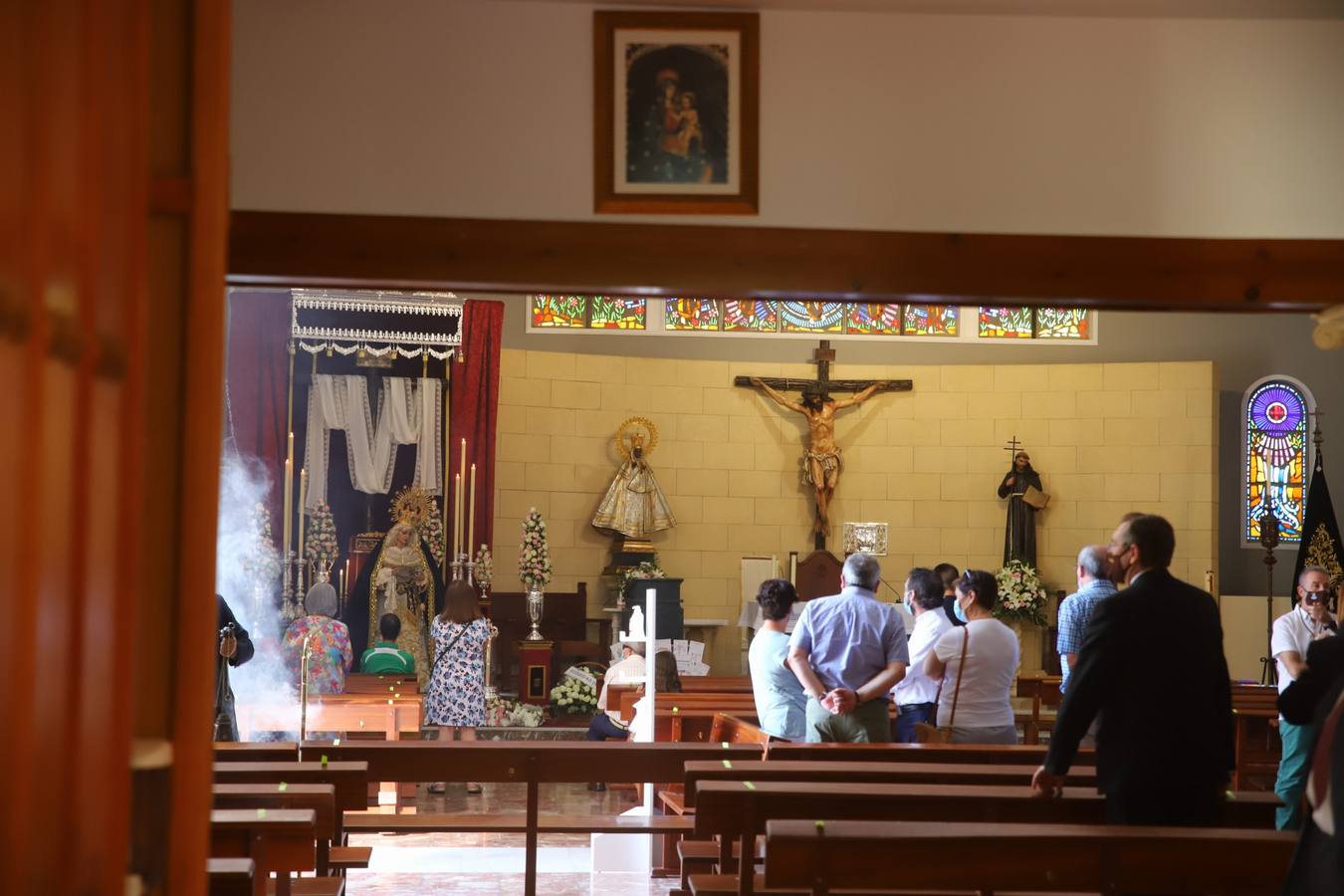 La Soledad de Córdoba en su primer día en Guadalupe, en imágenes