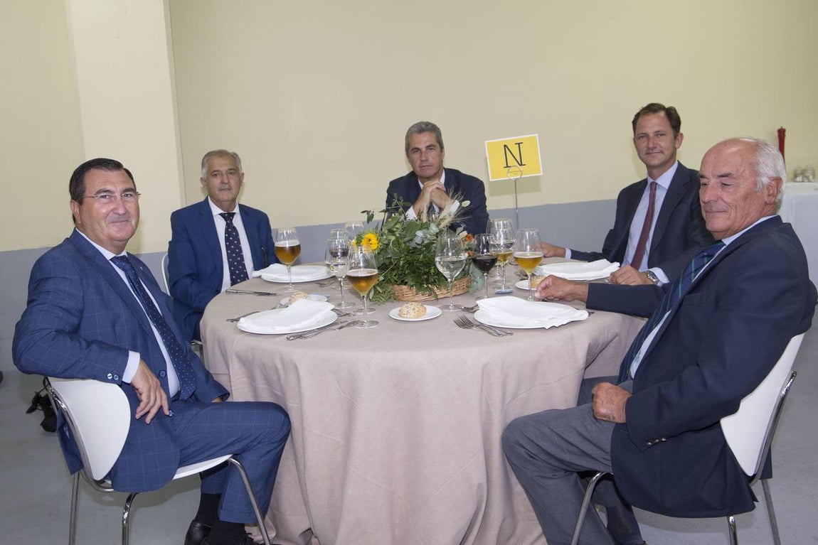 Alberto Ruiz González, Carlos Cruz Marchena, Luis Miguel Muñoz Baca, José Luis Pablo-Romero Carranza y José Sanz Cepeda