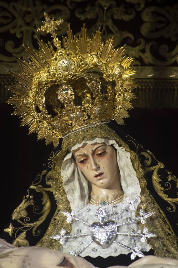 Los Servitas, en el día de los Dolores la Virgen