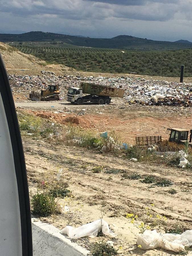 La planta de reciclaje de Estepa inflaba el peso de la basura