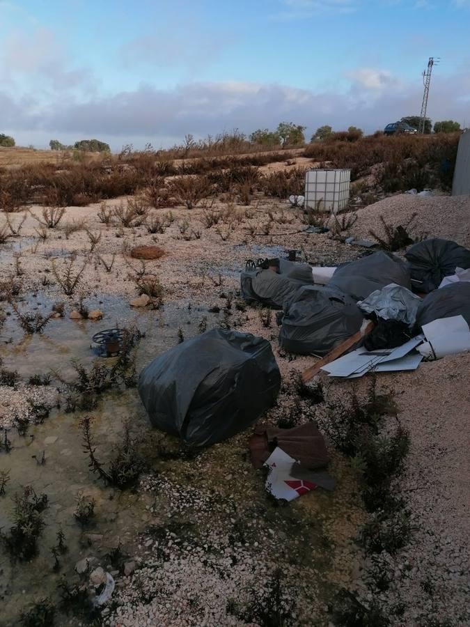 La planta de reciclaje de Estepa inflaba el peso de la basura