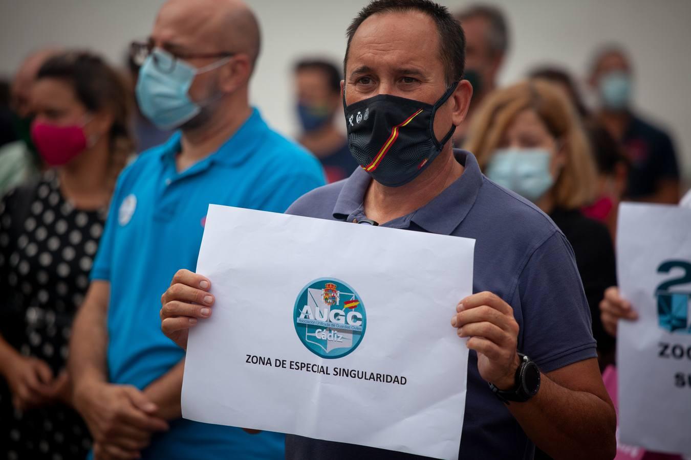 Manifestación contra el narcotráfico en el campo de Gibraltar