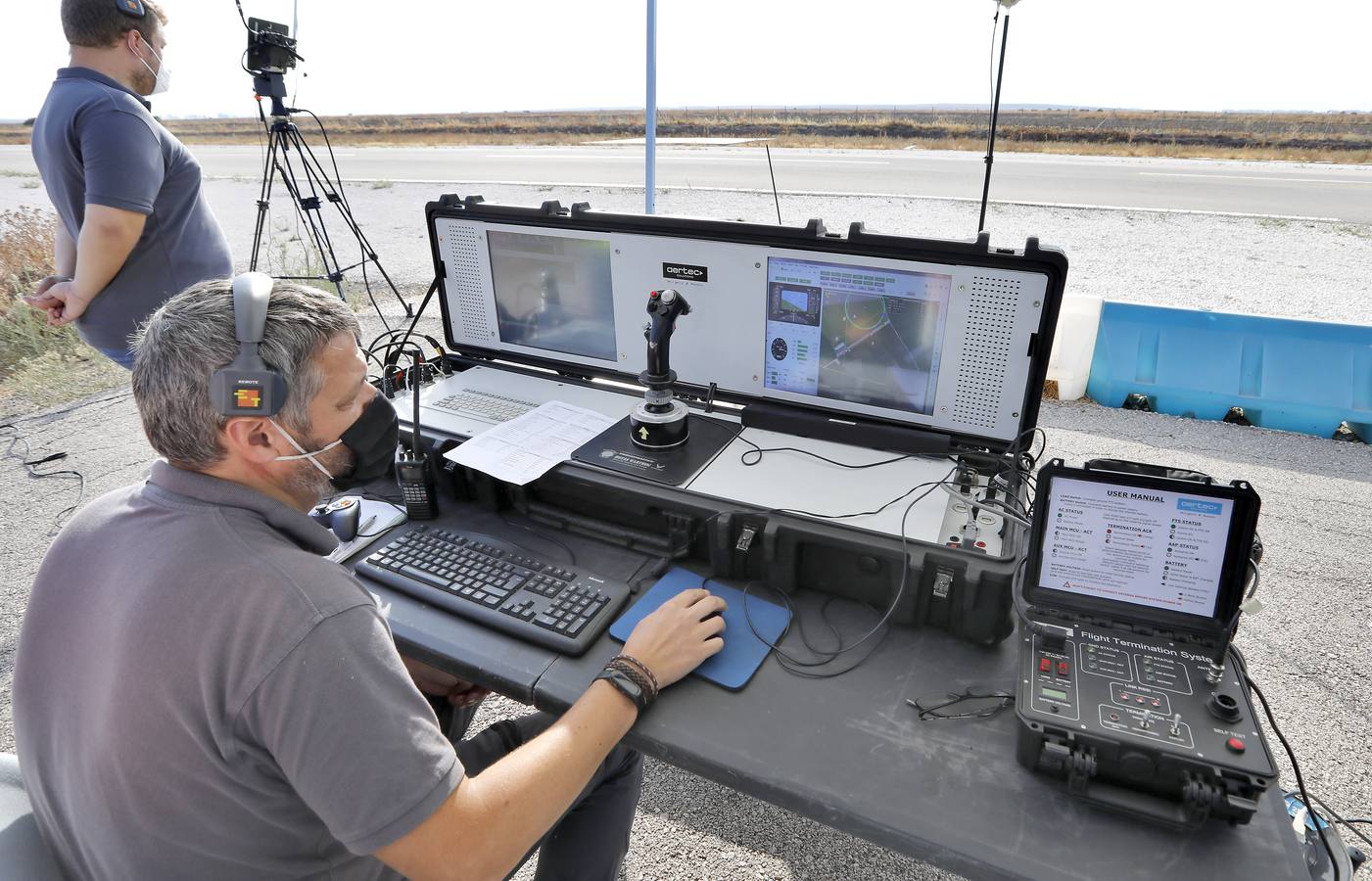 Fotogalería: Los drones de Aertec, en pleno vuelo