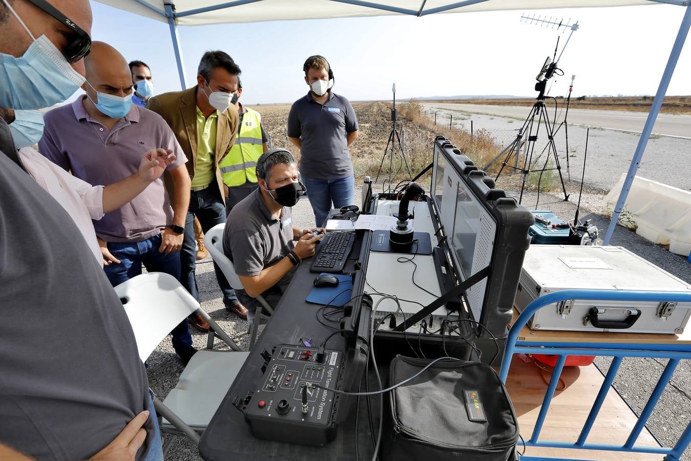 Fotogalería: Los drones de Aertec, en pleno vuelo