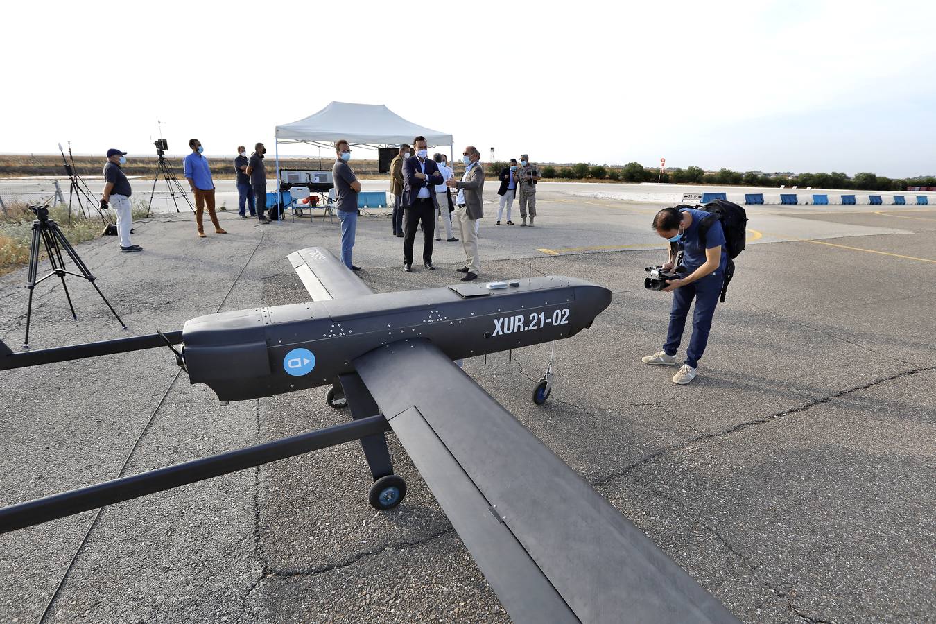 Fotogalería: Los drones de Aertec, en pleno vuelo