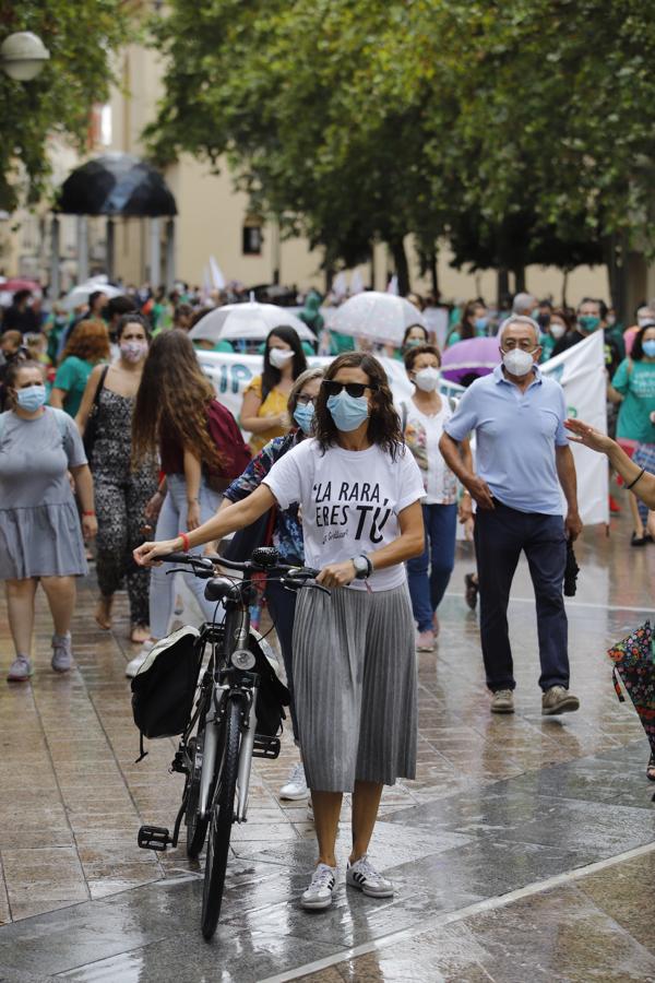 La protesta de Educación en Córdoba, en imágenes