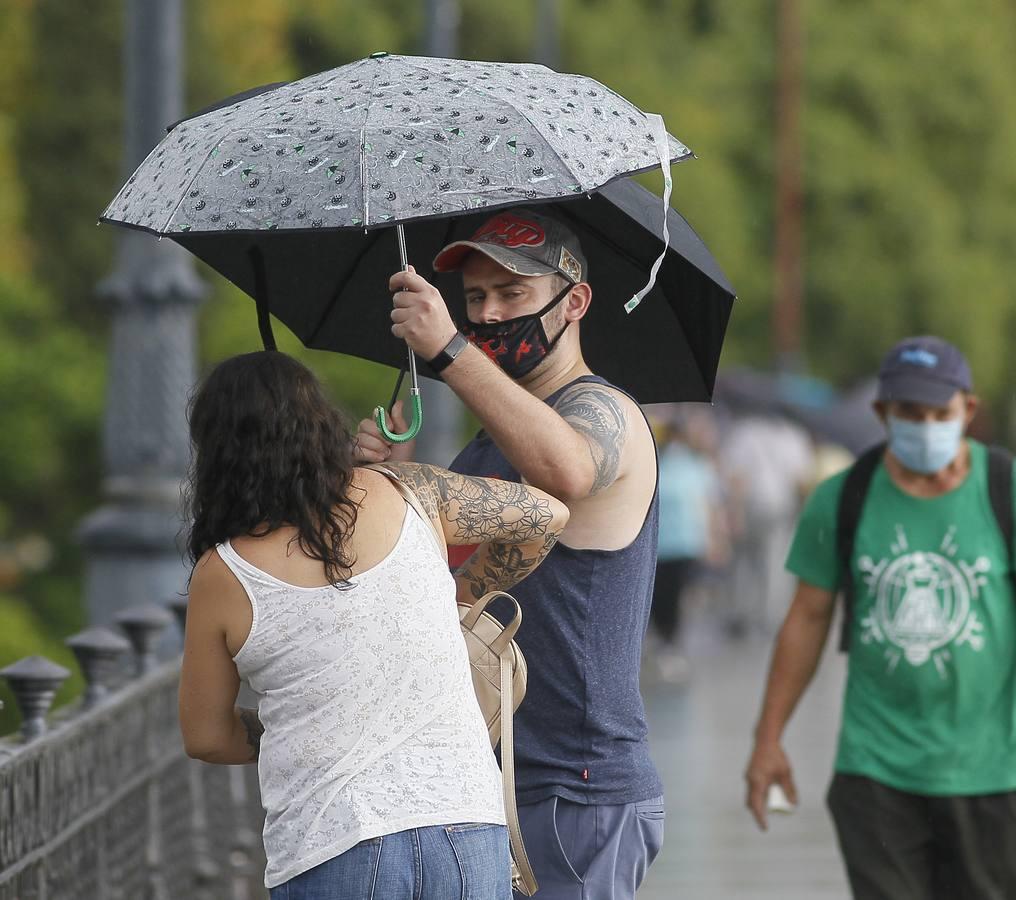 Sevilla, en alerta amarilla a causa de la lluvia