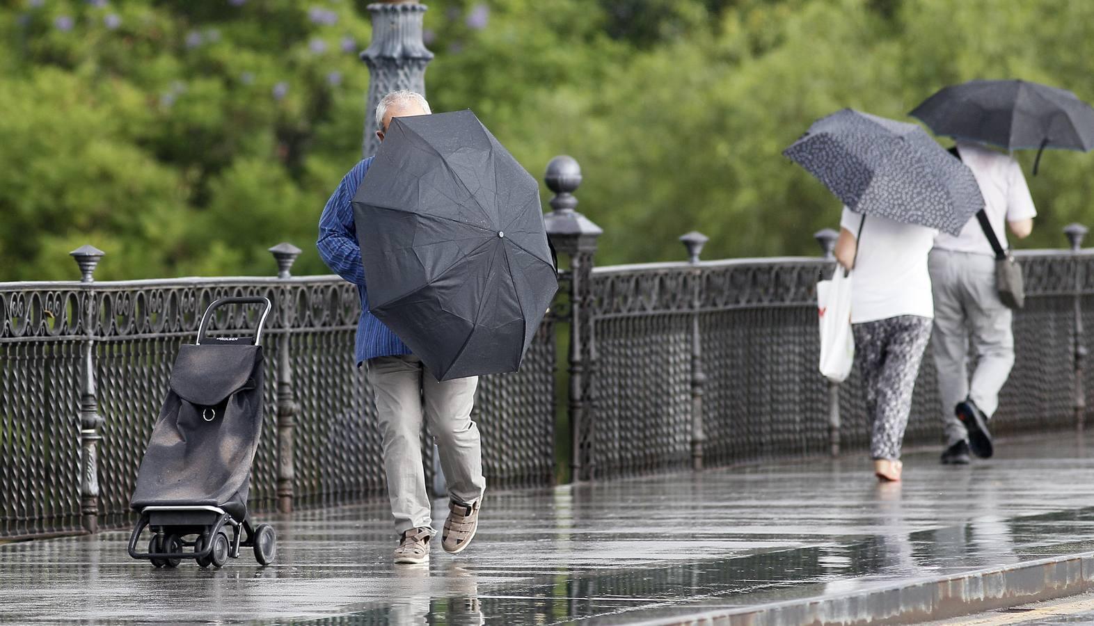 Sevilla, en alerta amarilla a causa de la lluvia