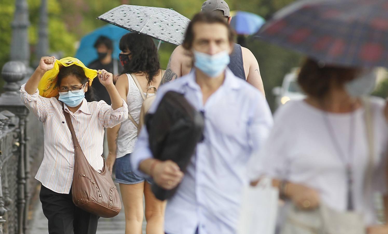 Sevilla, en alerta amarilla a causa de la lluvia