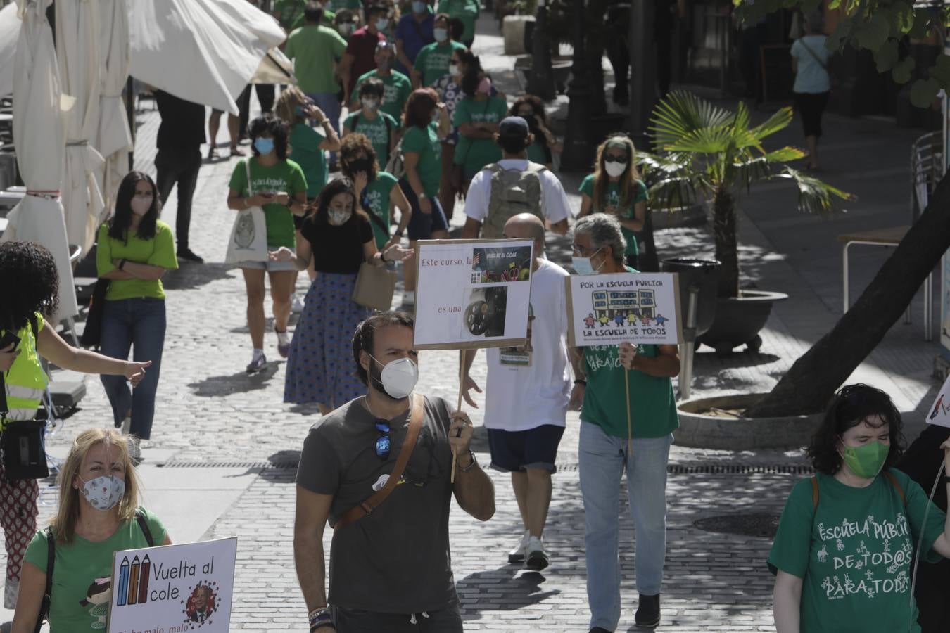 Jornada de huelga en la educación pública