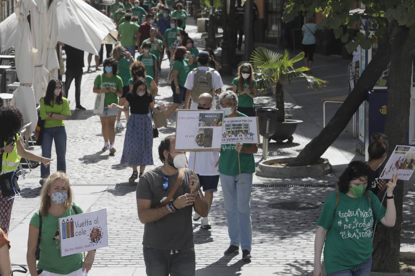 Jornada de huelga en la educación pública