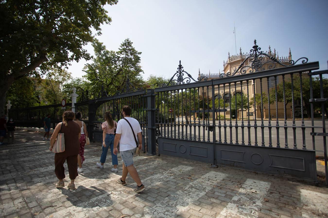 Los parques de Sevilla, cerrados desde el viernes