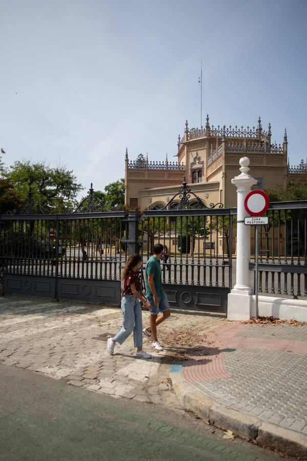 Los parques de Sevilla, cerrados desde el viernes