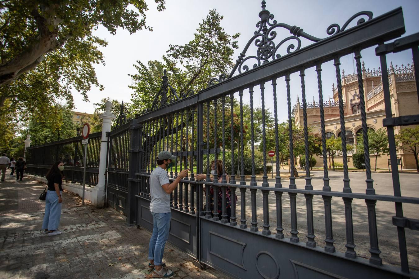 Los parques de Sevilla, cerrados desde el viernes