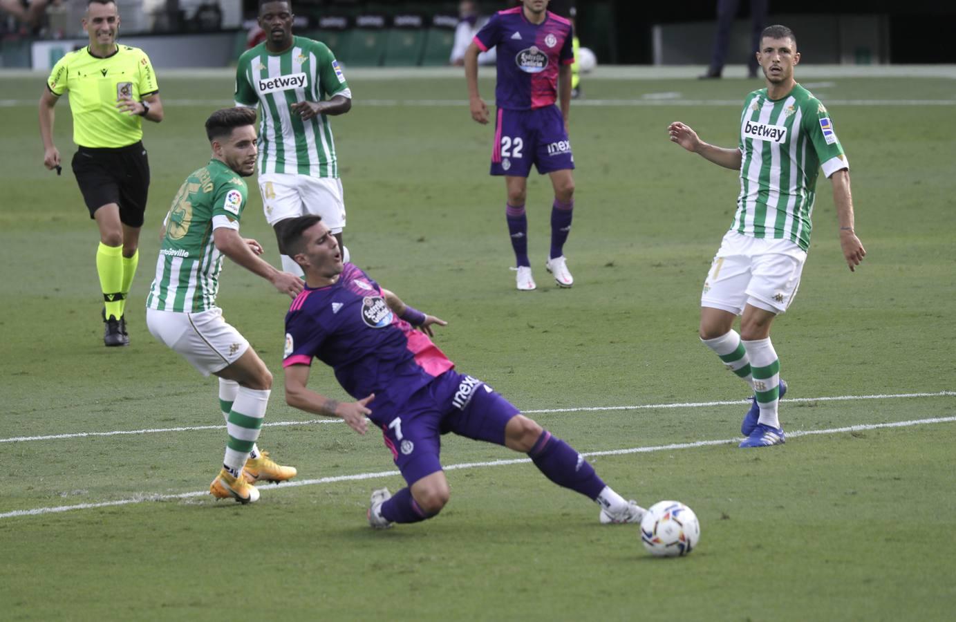 El partido Betis-Valladolid, en imágenes