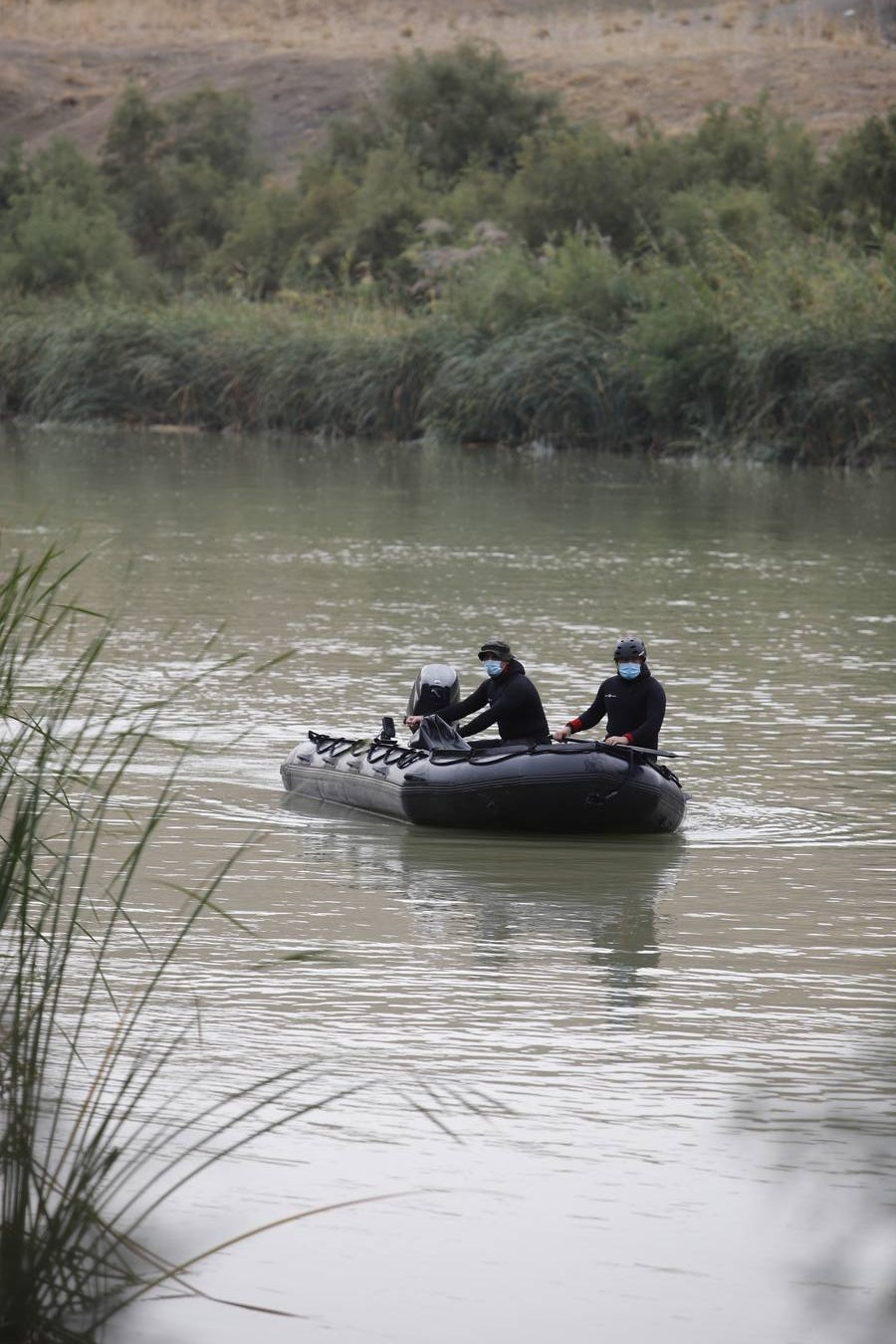 La búsqueda de José Morilla en el Guadalquivir, en imágenes