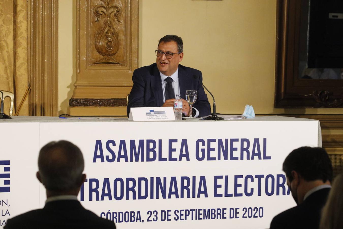 La reelección de Antonio Díaz como presidente de CECO, en imágenes