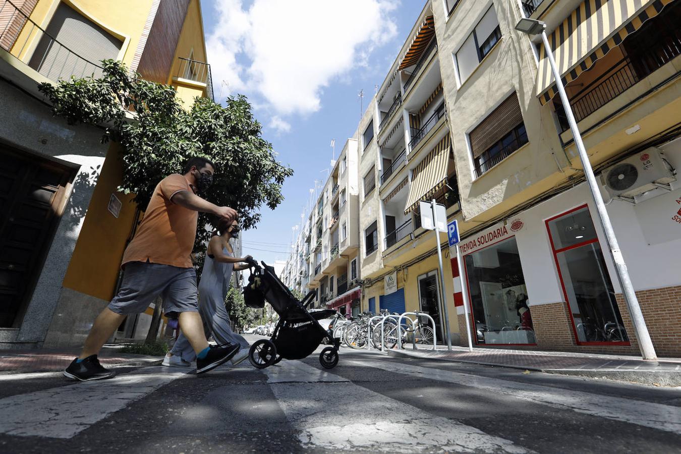 El deterioro del barrio de Ciudad Jardín, de Córdoba, en imágenes