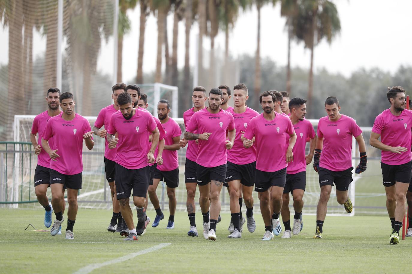 El entrenamiento del Córdoba CF, en imágenes