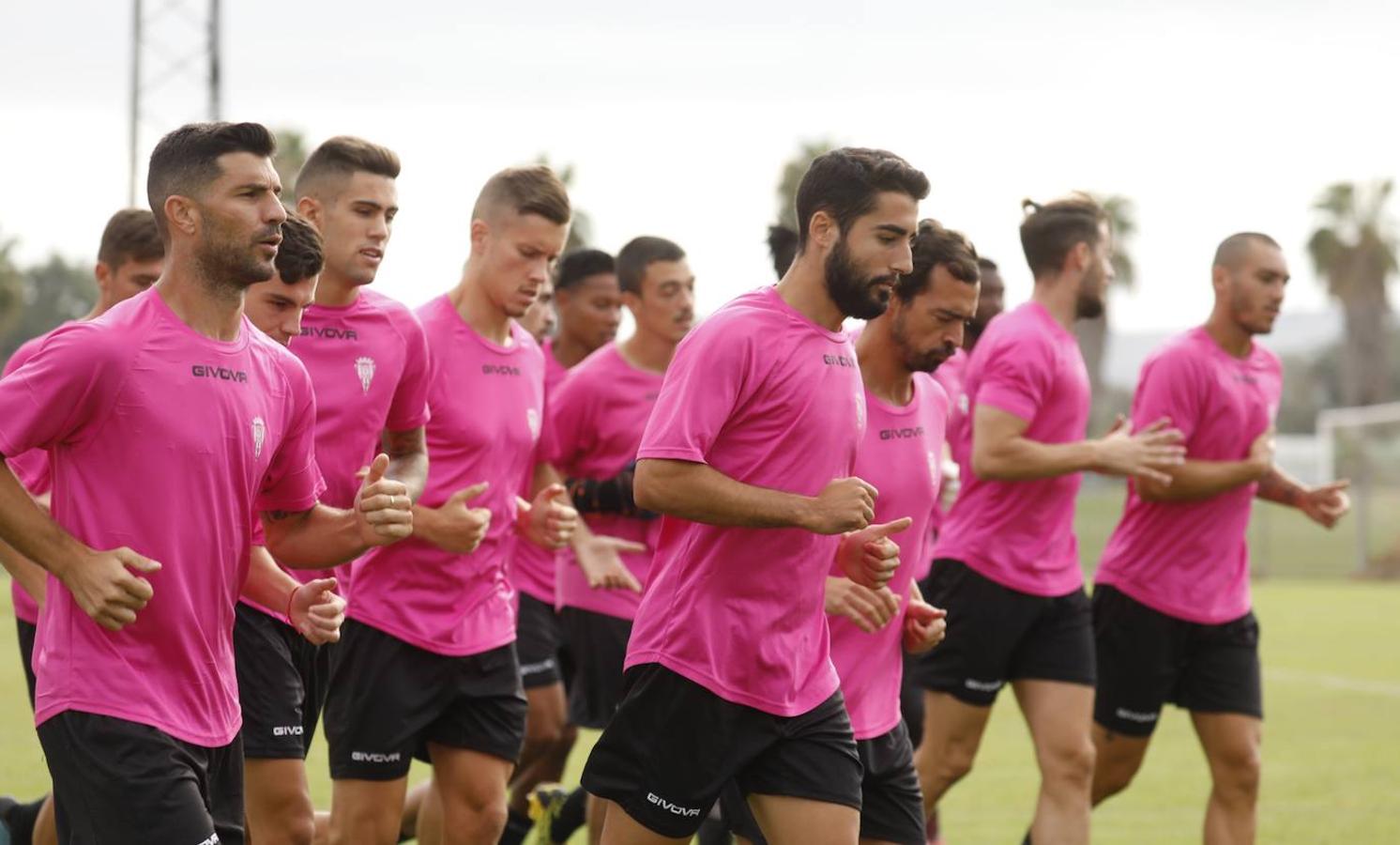 El entrenamiento del Córdoba CF, en imágenes