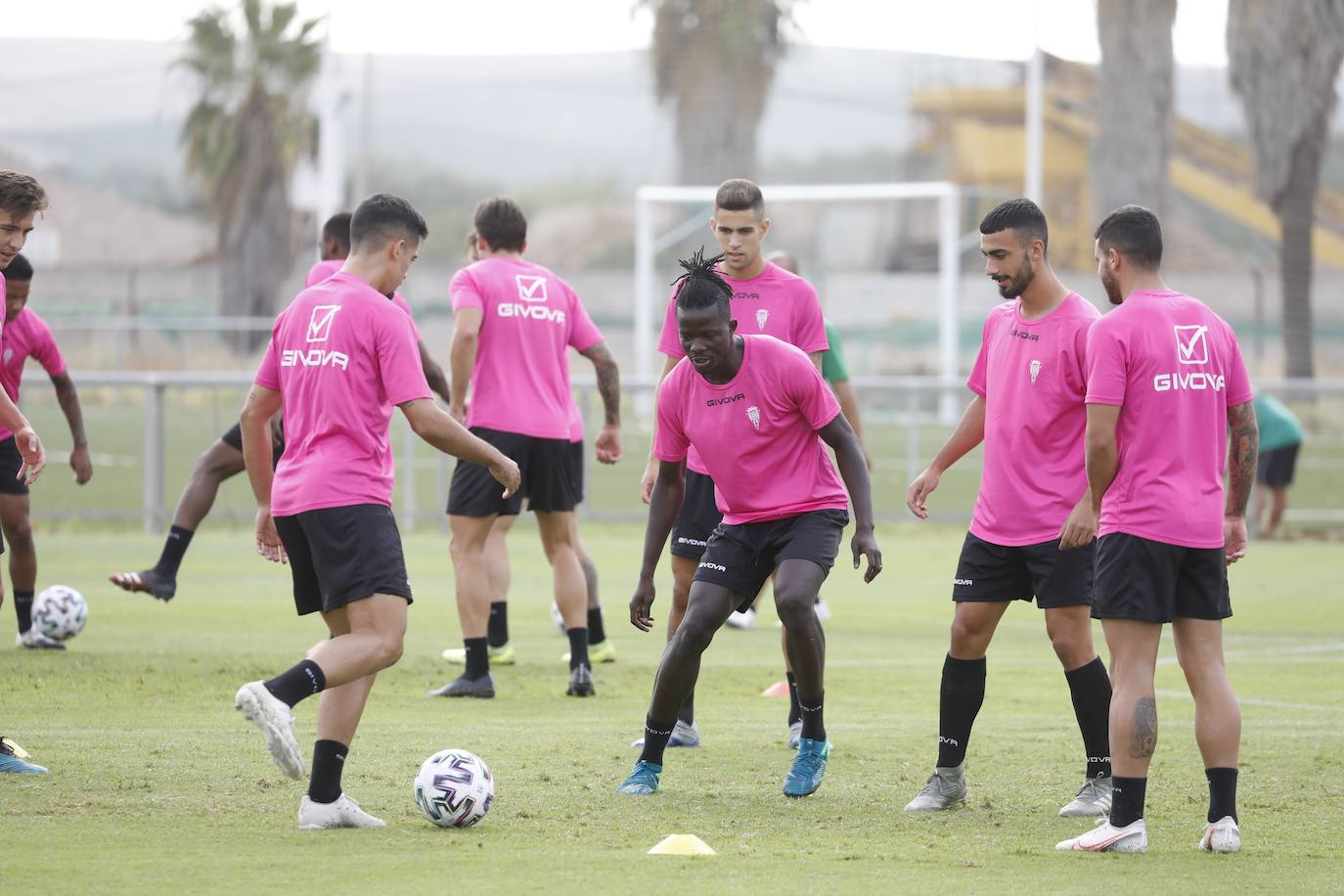 El entrenamiento del Córdoba CF, en imágenes