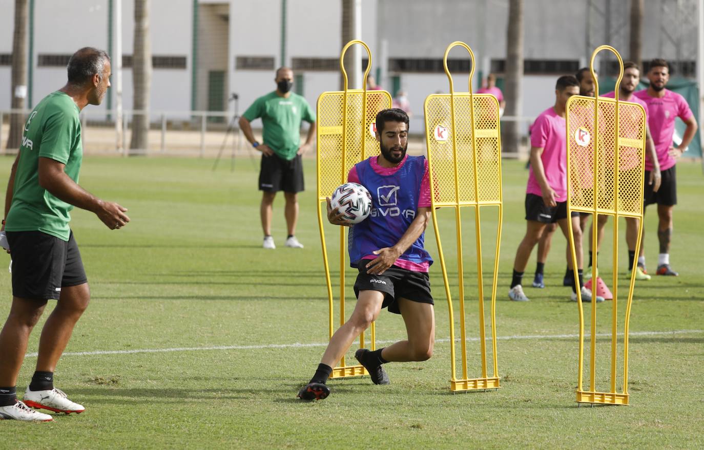 El entrenamiento del Córdoba CF, en imágenes