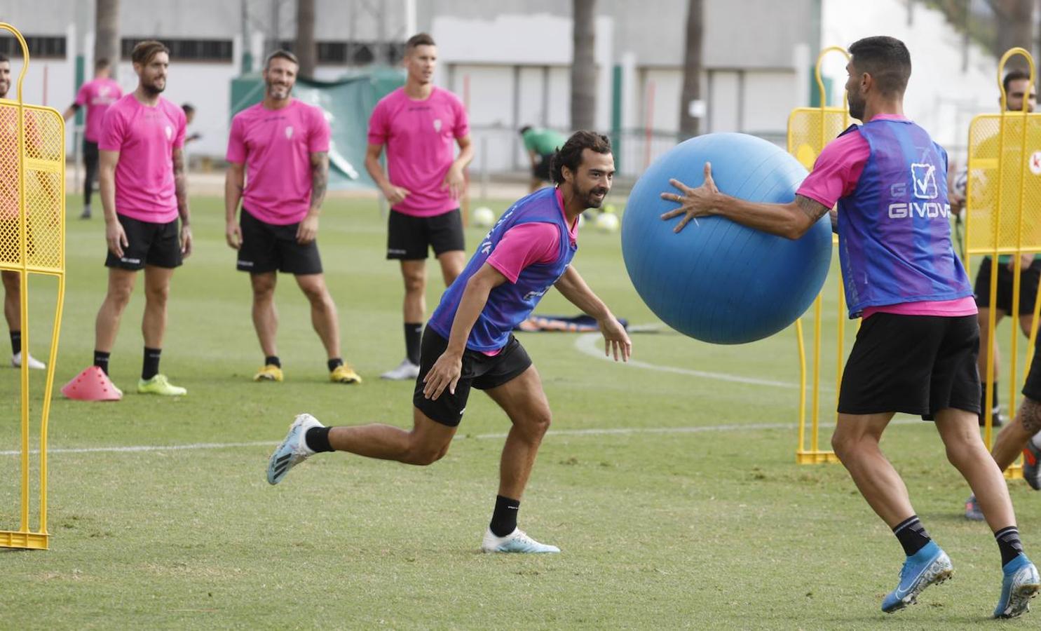 El entrenamiento del Córdoba CF, en imágenes