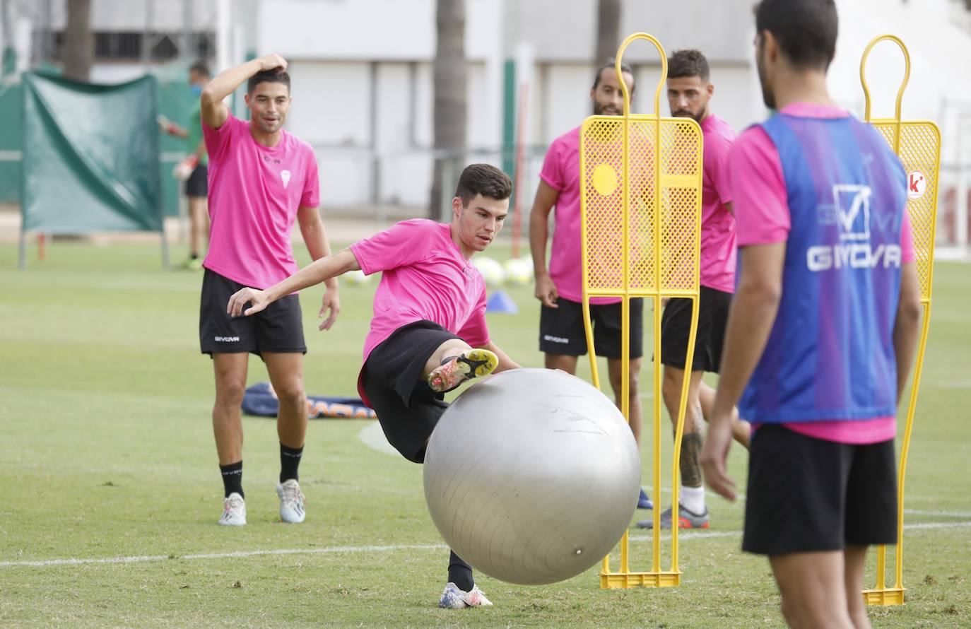 El entrenamiento del Córdoba CF, en imágenes