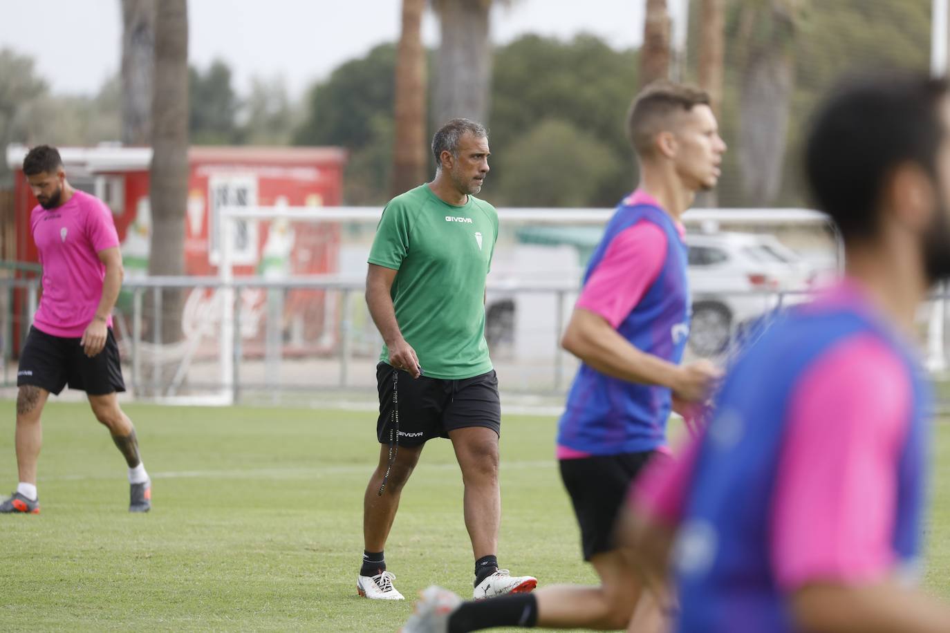 El entrenamiento del Córdoba CF, en imágenes