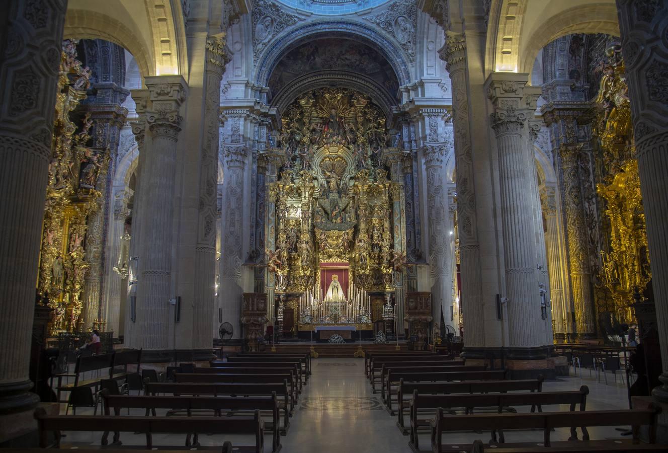 El altar de la Virgen de la Merced de Pasión