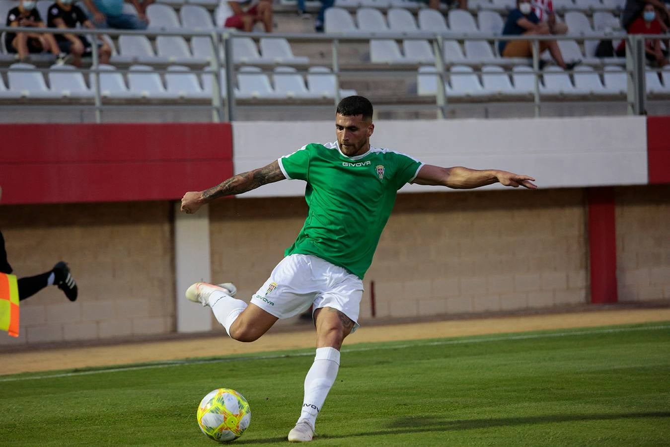 El Algeciras-Córdoba CF y la celebración de los goles, en imágenes