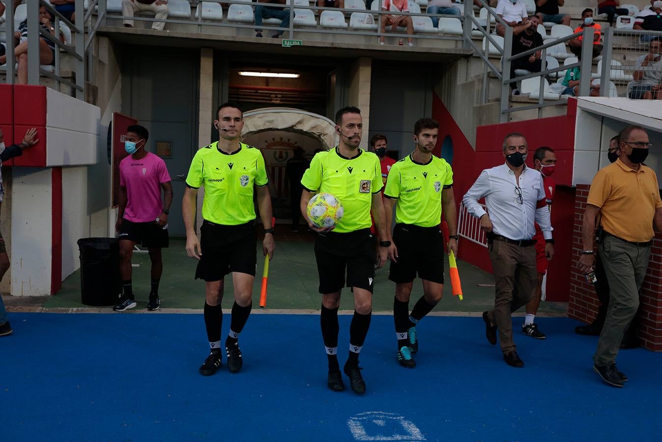 El Algeciras-Córdoba CF y la celebración de los goles, en imágenes