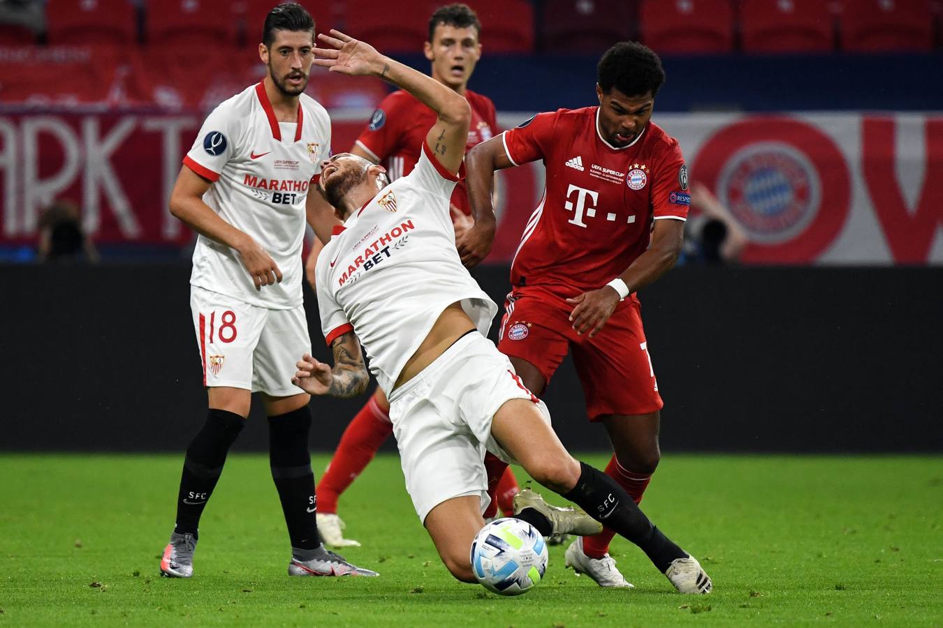 Fotogalería: Las mejores imágenes del Bayern-Sevilla