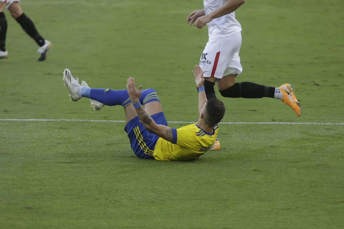 FOTOS: El partido Cádiz CF-Sevilla, en imágenes